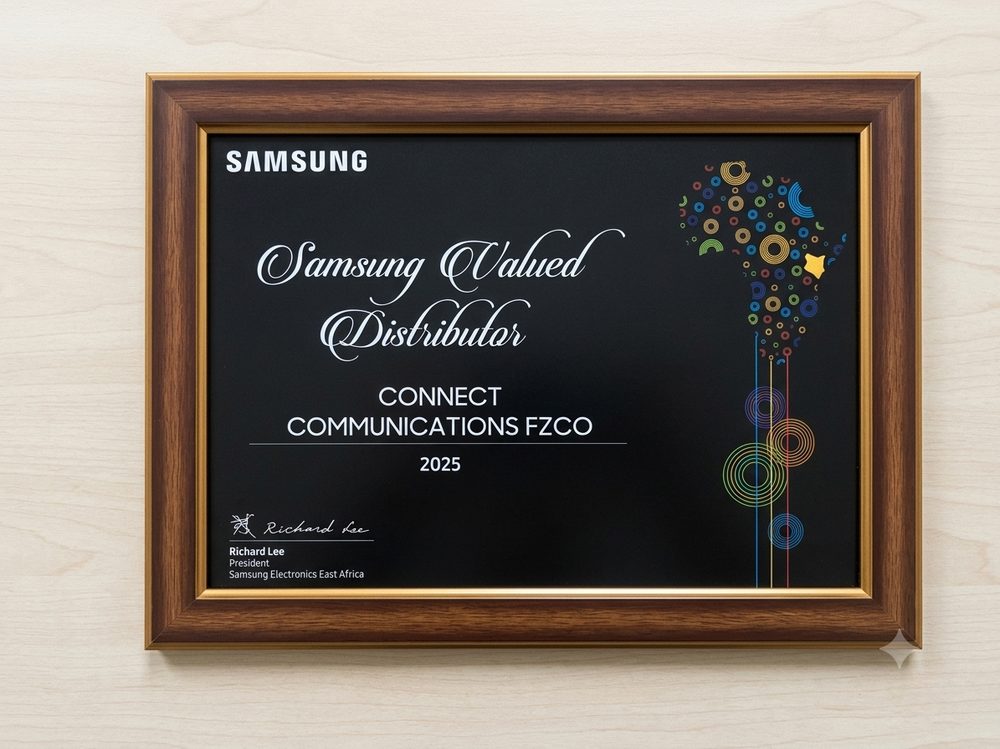 Samsung Valued Distributor plaque, 2025